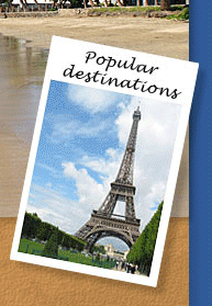 Popular destinations